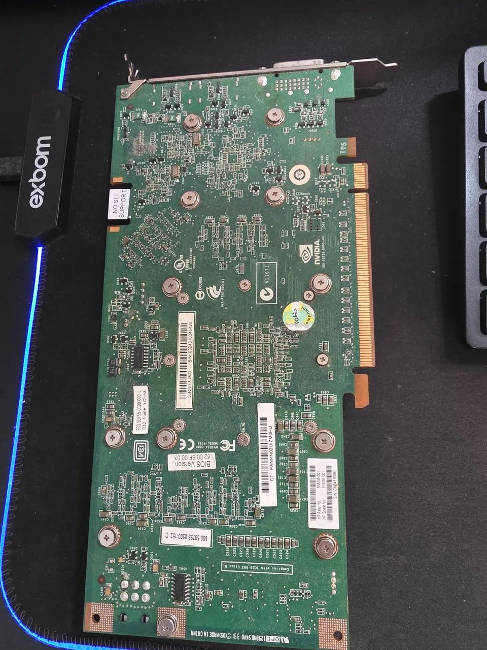 PLACA DE VIDEO NVIDIA QUADROFX 3800  - Foto 2