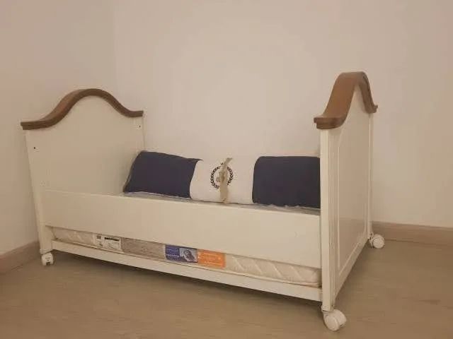 Berço que vira mini cama - Foto 4