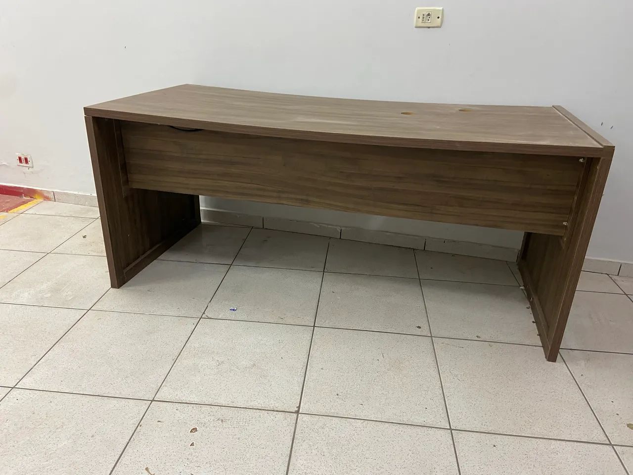 Mesa de Escritório + balcão de apoio em MDF - Foto 4