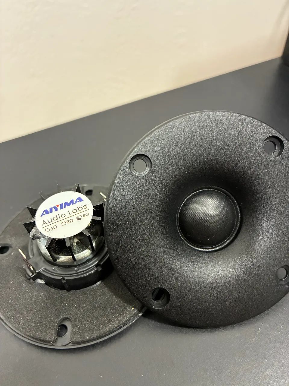 TWEETER DE SEDA - AIYIMA HI-FI - COM SUPORTE 
