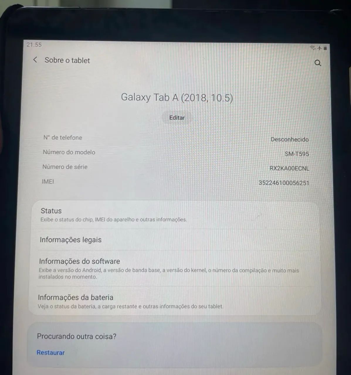 Tablet Samsung galaxy A Wi-Fi Chip - Foto 4