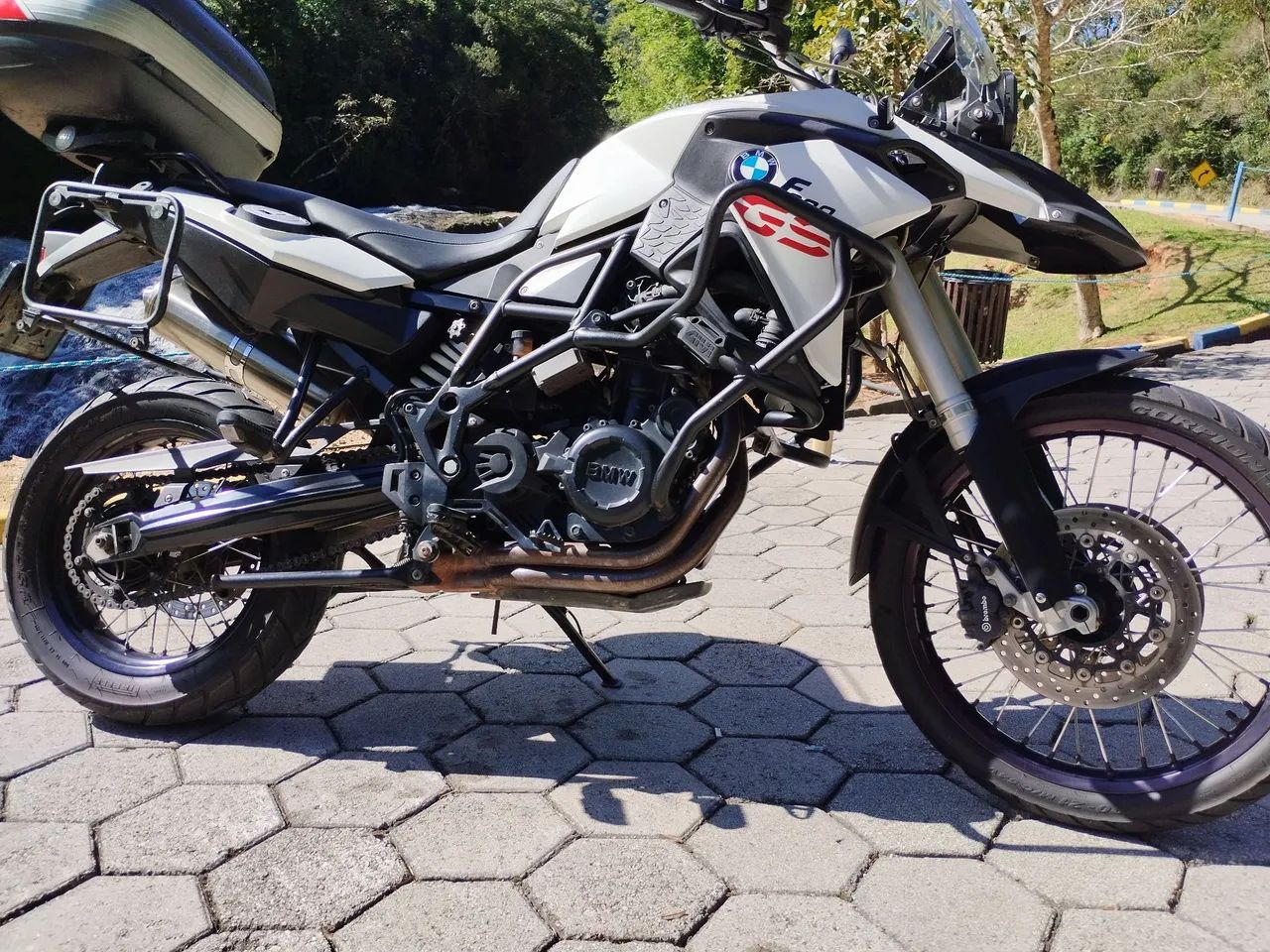 GS 800 branca manual chave reserva  - Foto 4