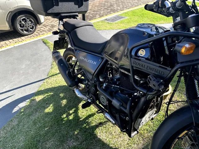 Royal Enfield Himalayan 411 nova e com acessórios! - Foto 3