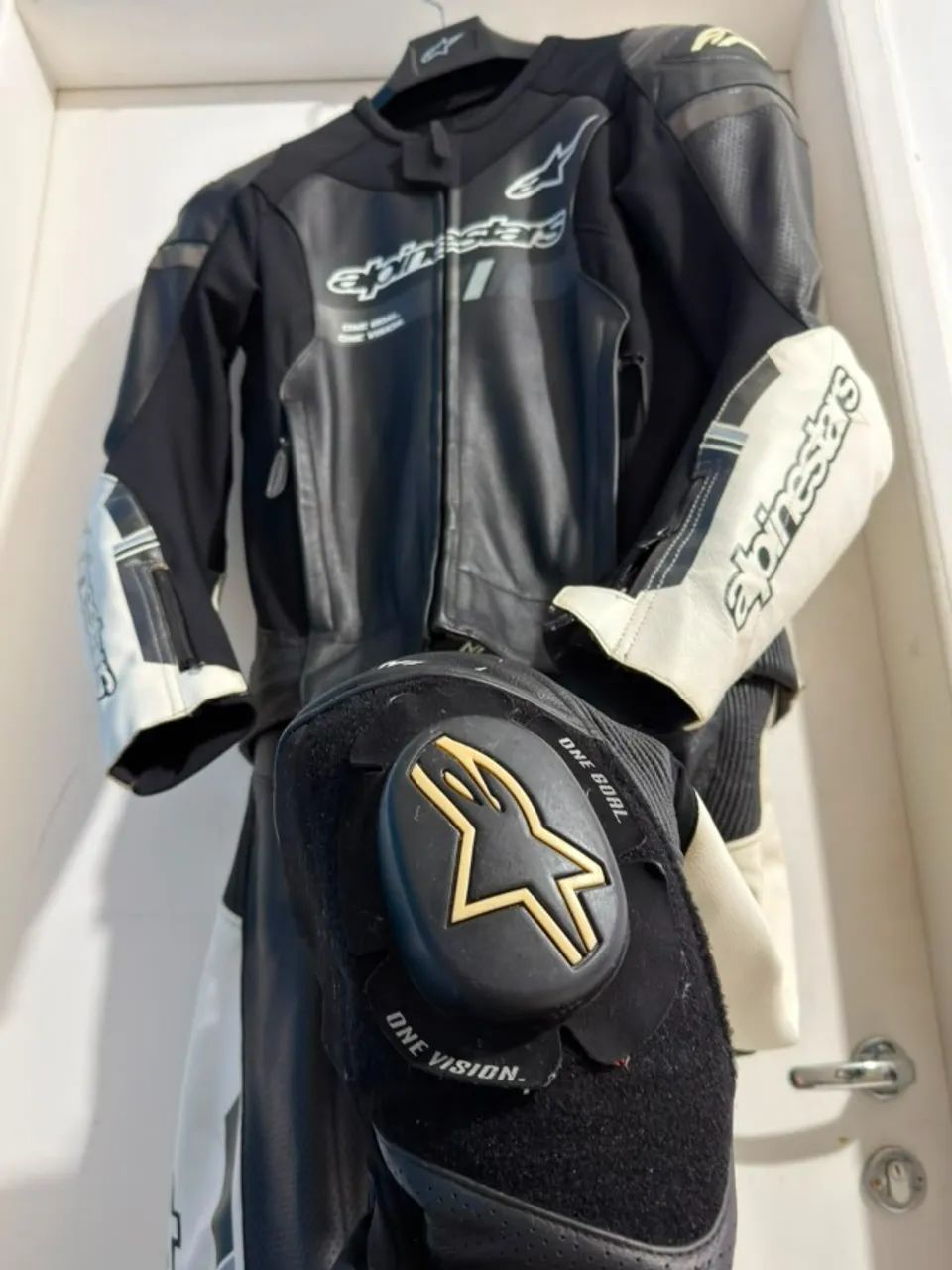 Macacão Alpinestars 2pc Tam 50 Eur - Peças para motos - Centro