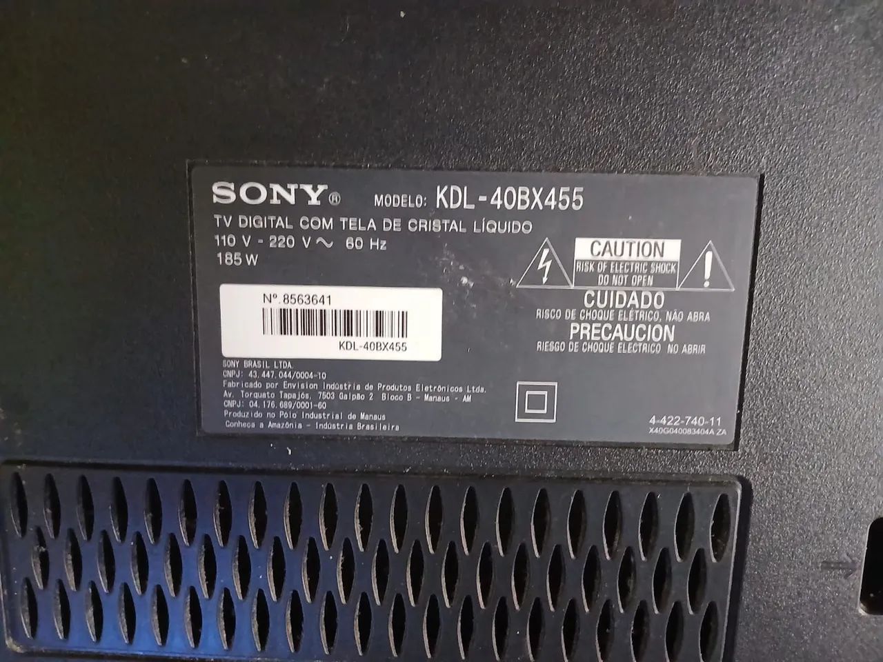 Vendo 3 smart tv 40 " polegadas Tvs com defeito apenas só sai a voz não aparece imagem - Foto 2