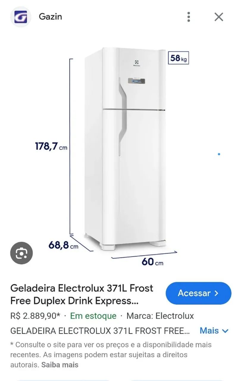 Geladeira Frost Free Barata e Boa! Entrego e testo na hora  - Foto 4