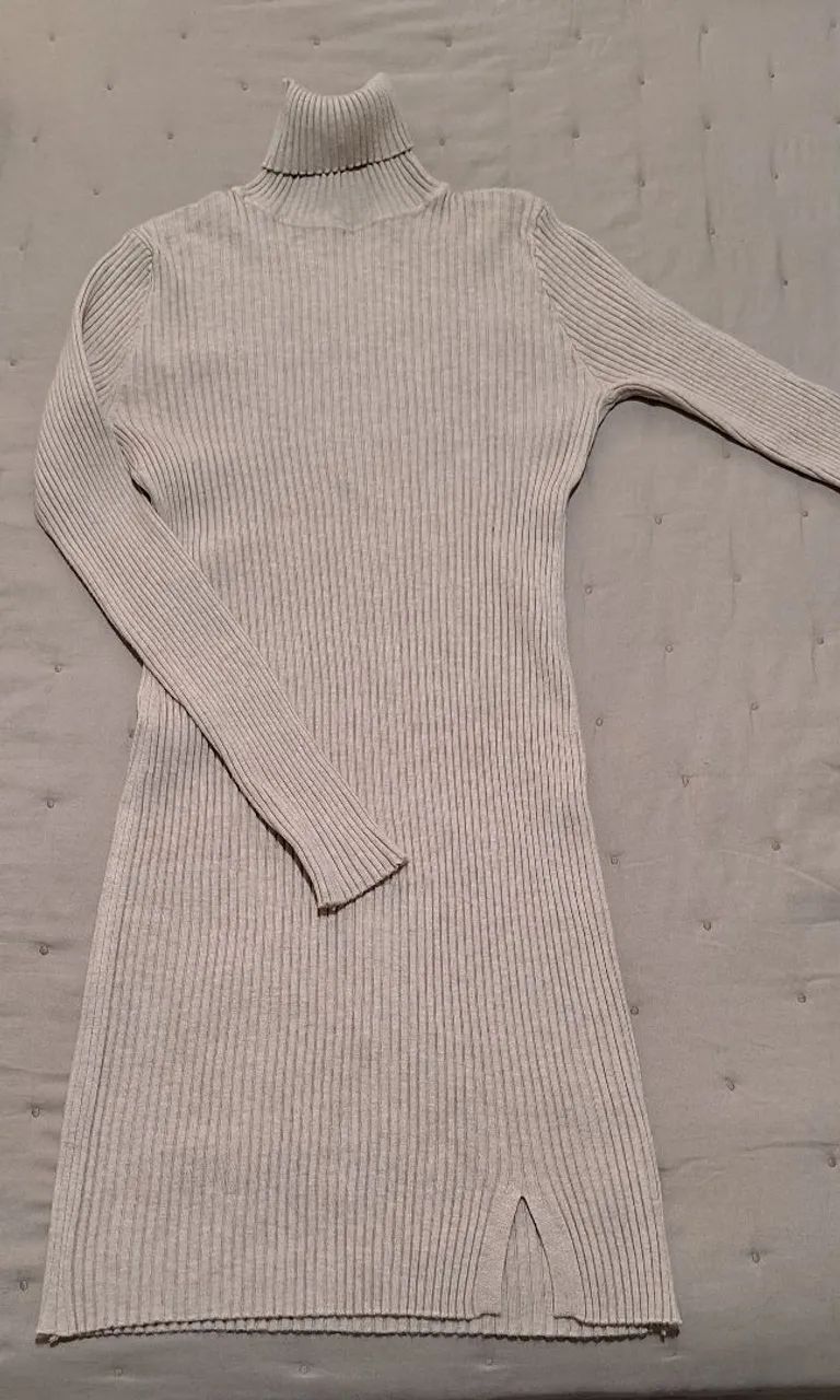 Vestido  Malha Canelada
