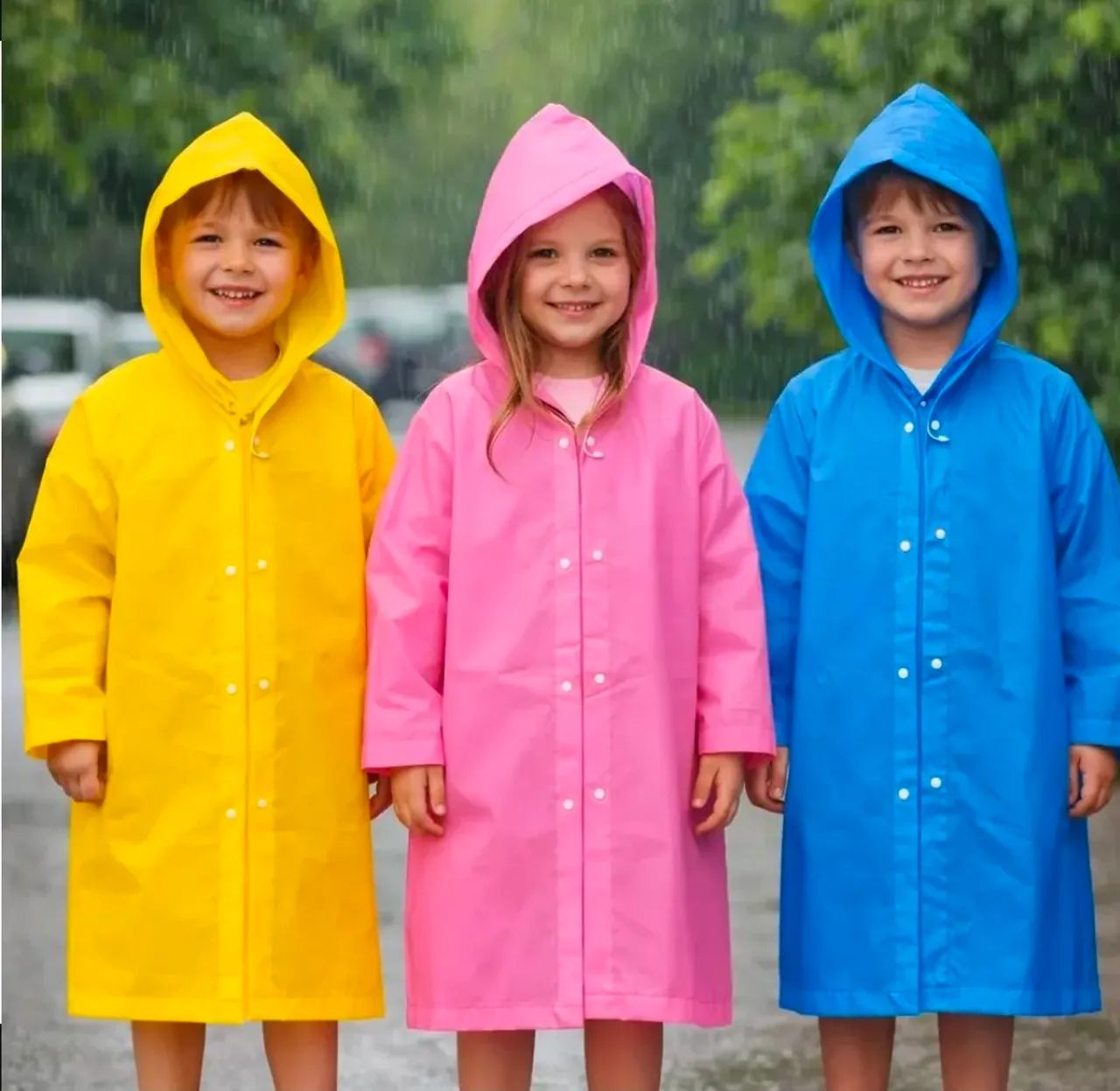 Capa de Chuva Infantil com Capuz - Foto 3