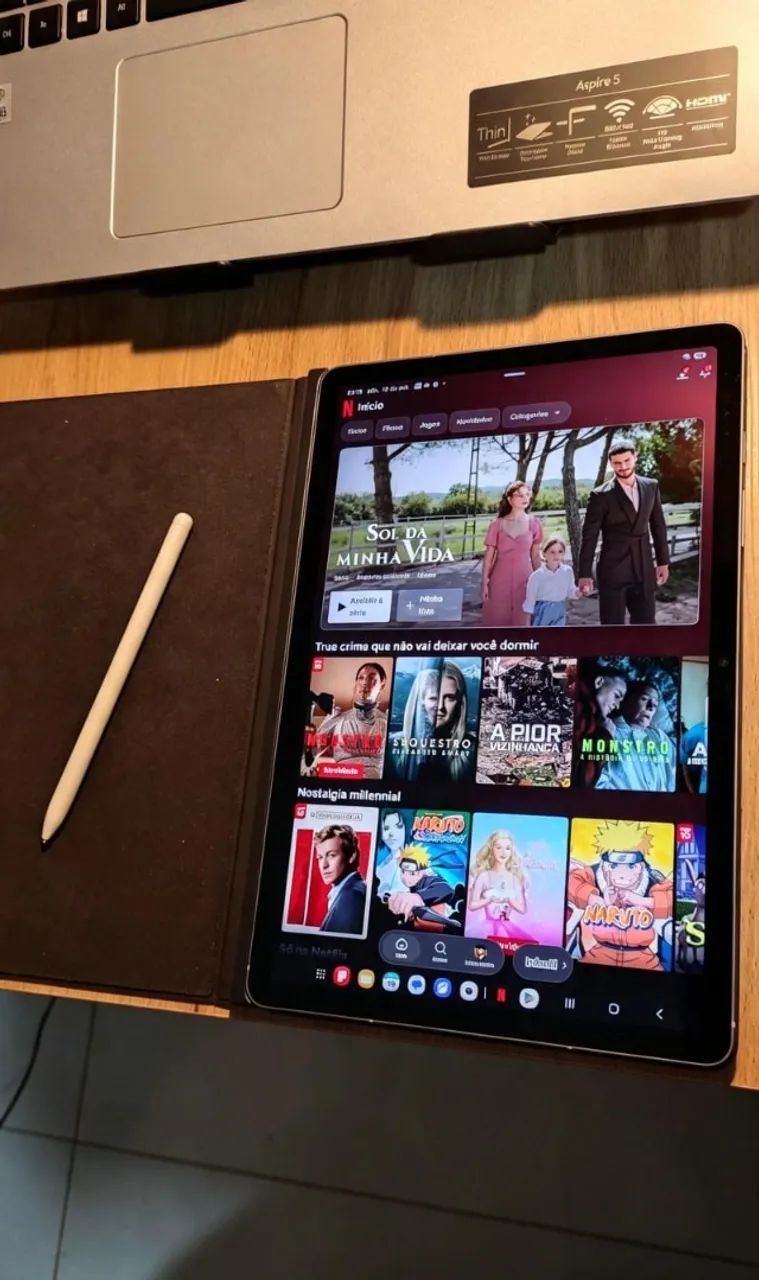 Tablet Samsung Galaxy Tab S10 FE com Capa e Caneta S Pen 8GB RAM 128GB 10,9" Android 15  - Foto 4