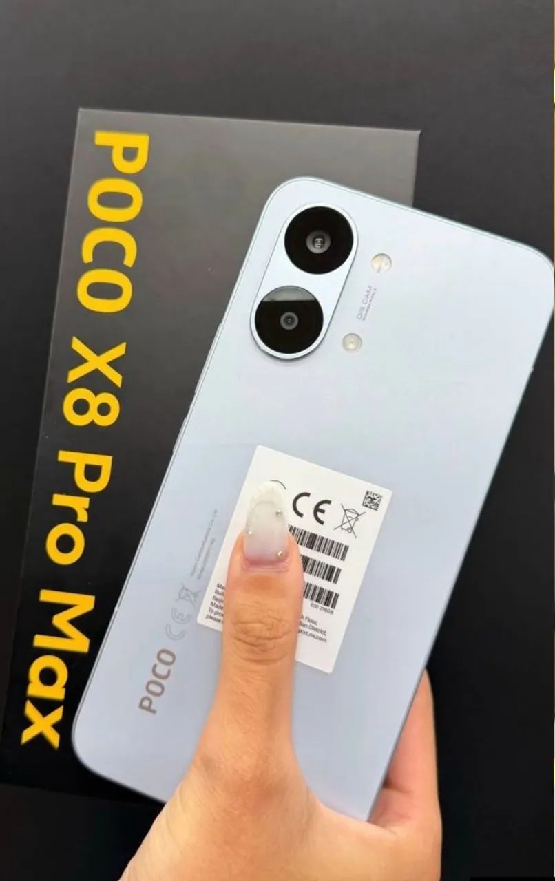 Xiaomi POCO X8 PRÓ 5G 512GB Azul -- Celular novos Lacrados com