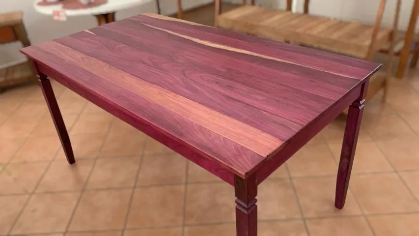 Mesa Roxinho 1,58m x 88 cm - Foto 2