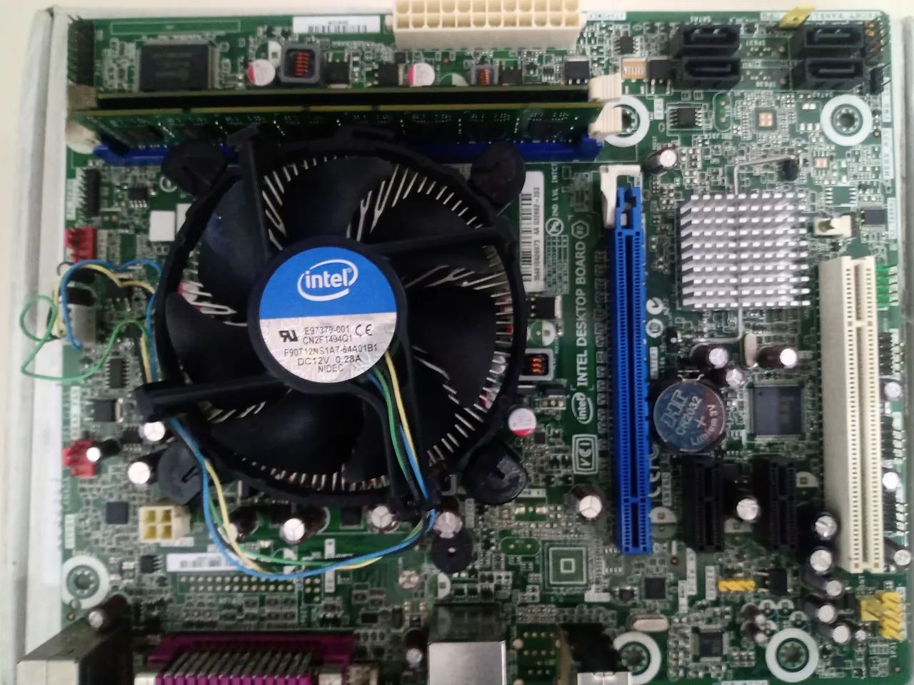 Kit placa mãe e processador core i3 - Foto 4