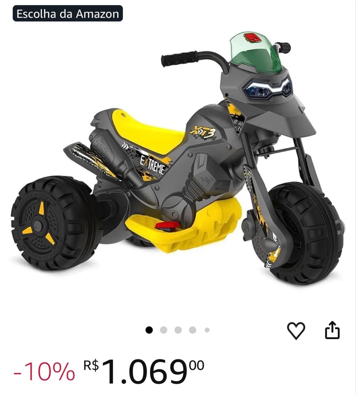 Moto elétrica infantil - Foto 4