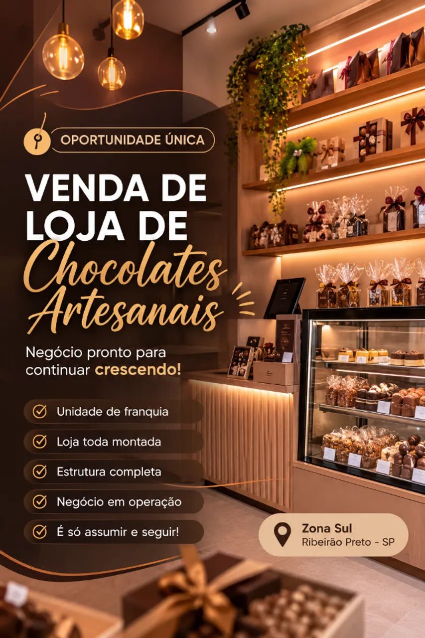 Franquia de Chocolates Artesanais