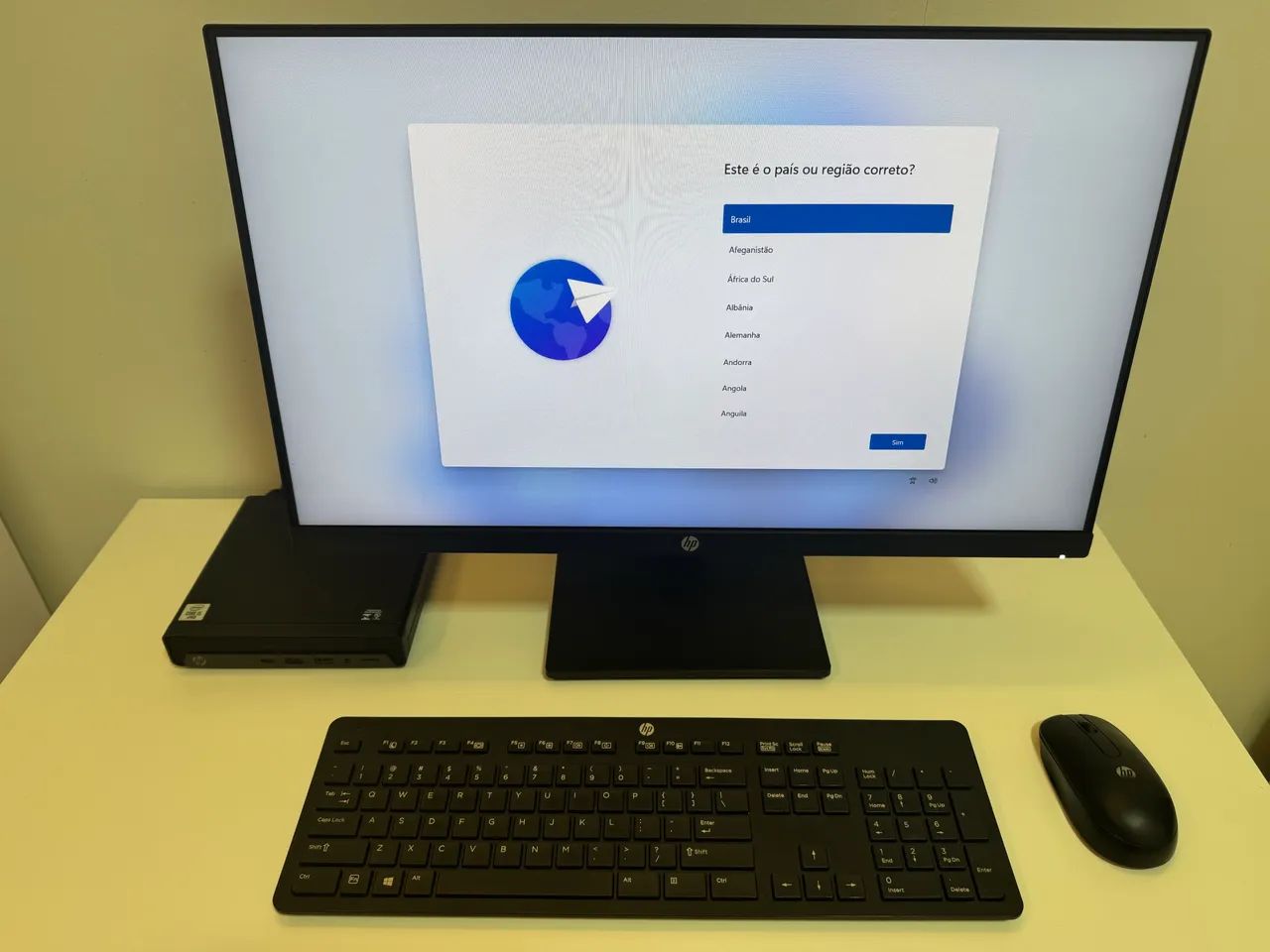 HP mini desk Prodesk i5 16gb SSD 256gb - Foto 5