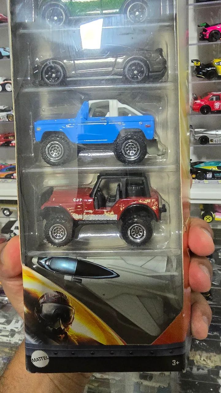 Matchbox Top Gun Maverick Com 5 Veiculos five pack - Foto 5