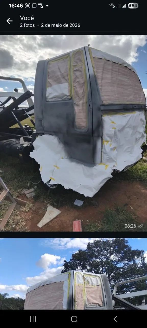 Preparador de pintura para caminhão 