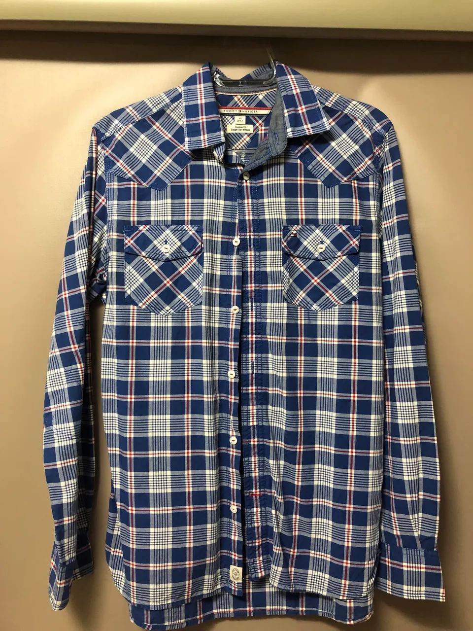 Camisa social xadrez Tommy Hilfiger original comprada nos EUA 