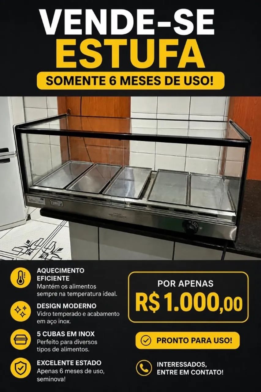 Estufa quente 