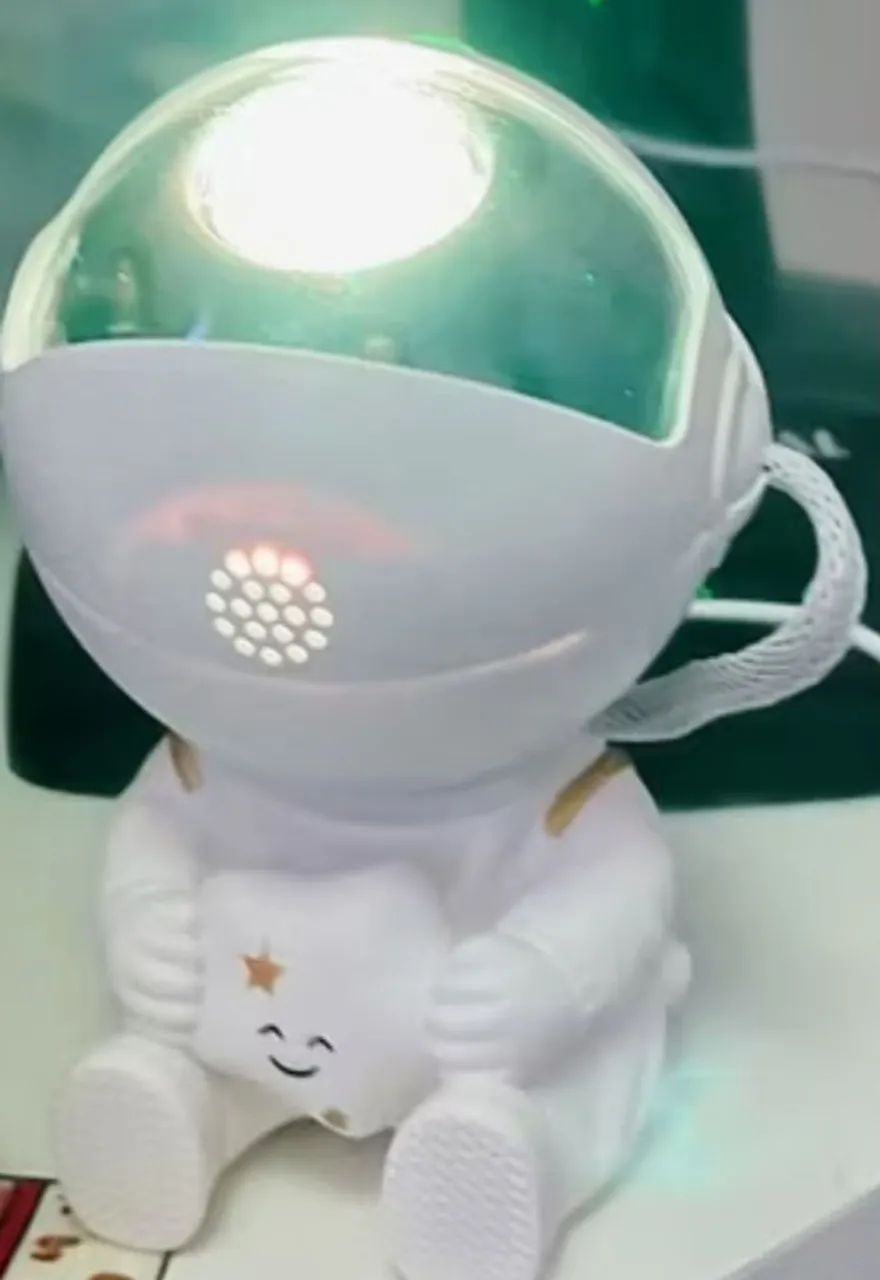 Mini robô projetor de luz