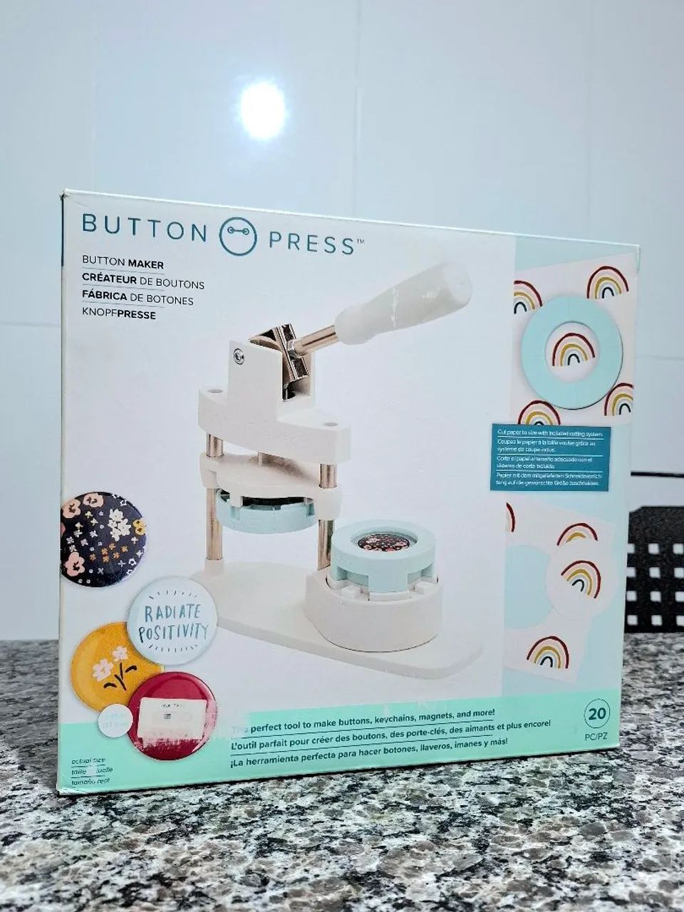 Máquina de Button 37mm Completa421230113477765120