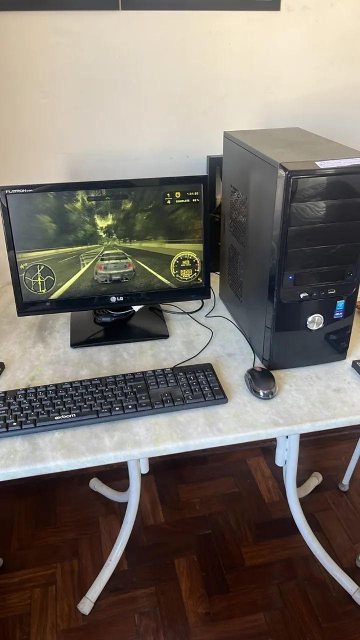 Pc completo RODA JOGOS leves, oportunidade abaixo do preço