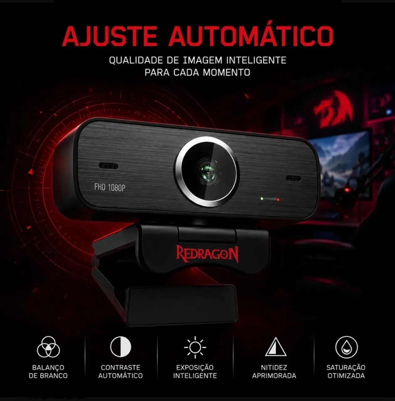 Webcam Full HD regrado - Foto 4