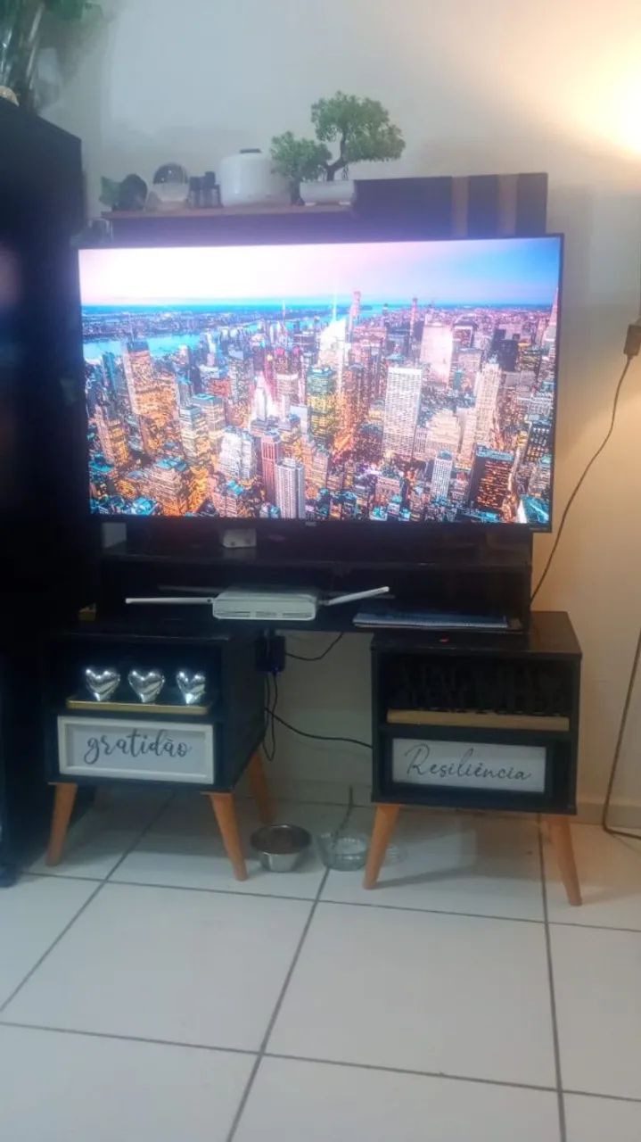 Rack + painel + criado mudo - Foto 3
