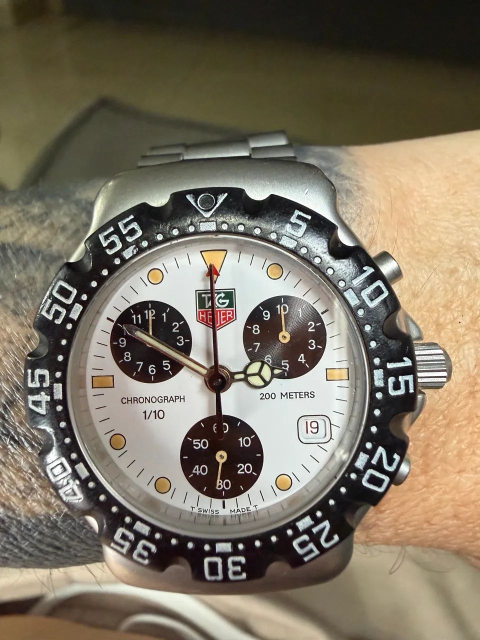 TAG HEUER FORMULA 1 CHRONOGRAPH  CA1212.BA0493 - 1996 - FULLSET - Foto 3