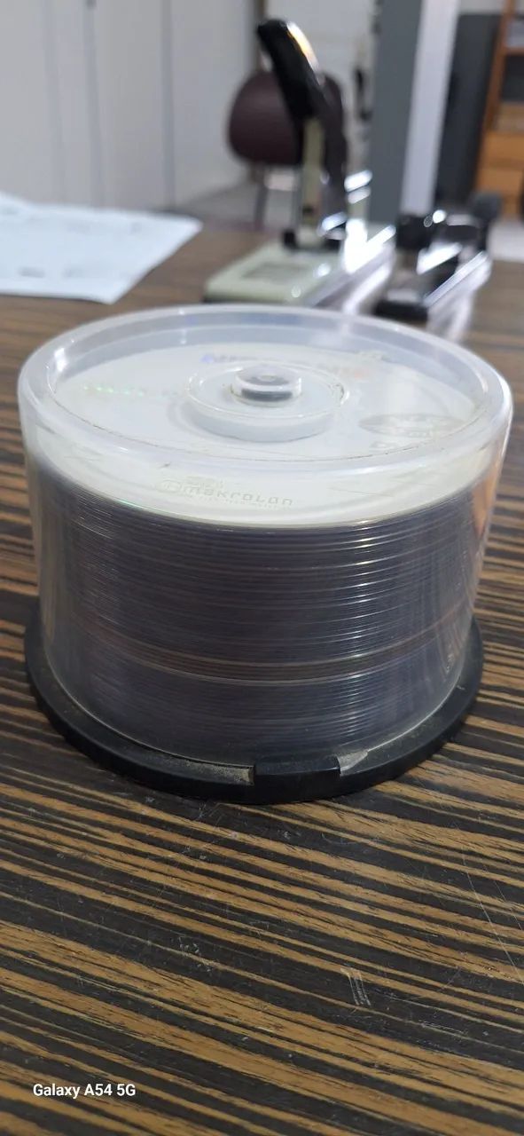Pote com 45 DVD-R virgens Nipponic - Foto 2