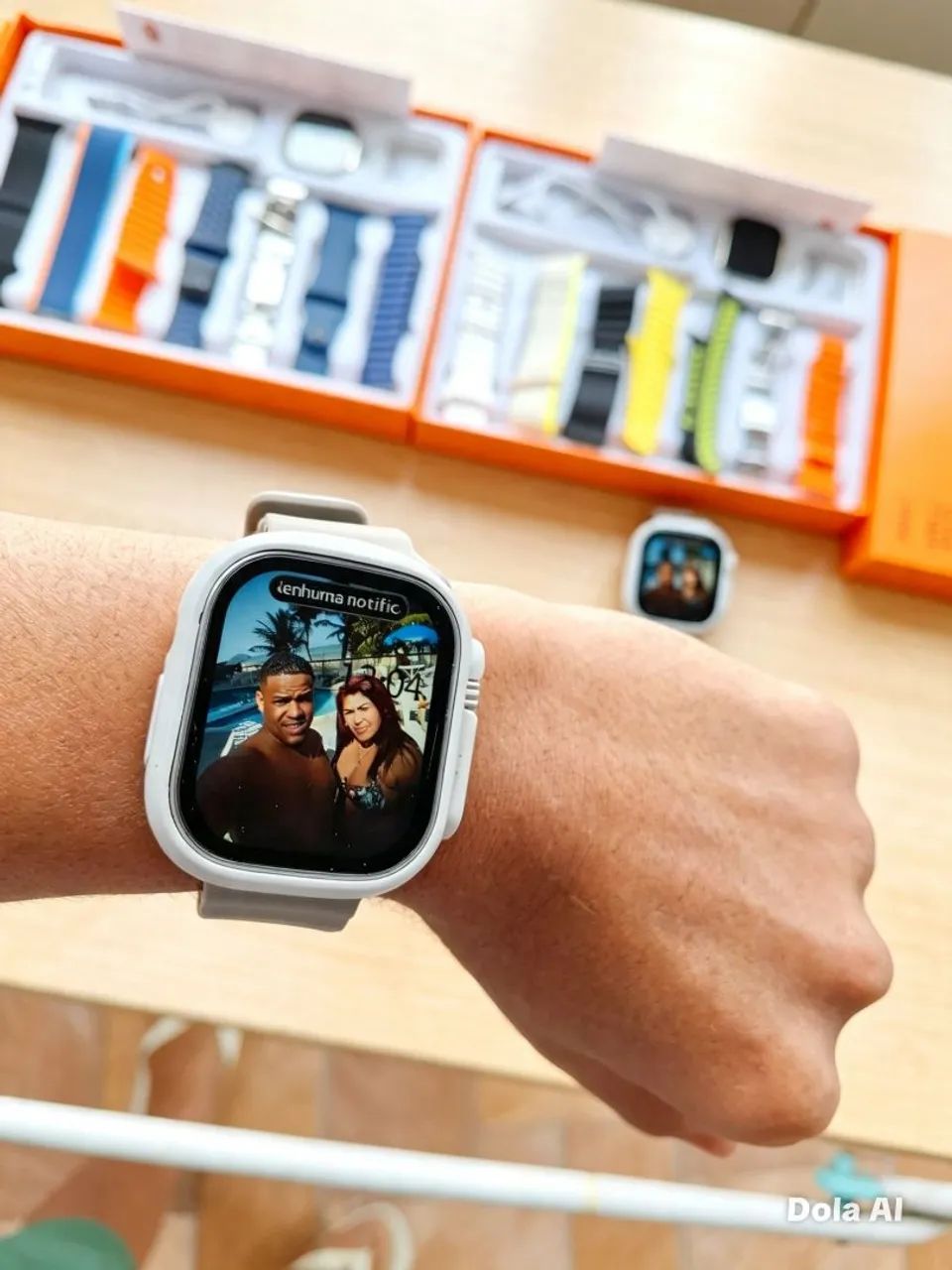 Relógio Smartwatch 7 puseiras frete grátis  - Foto 3