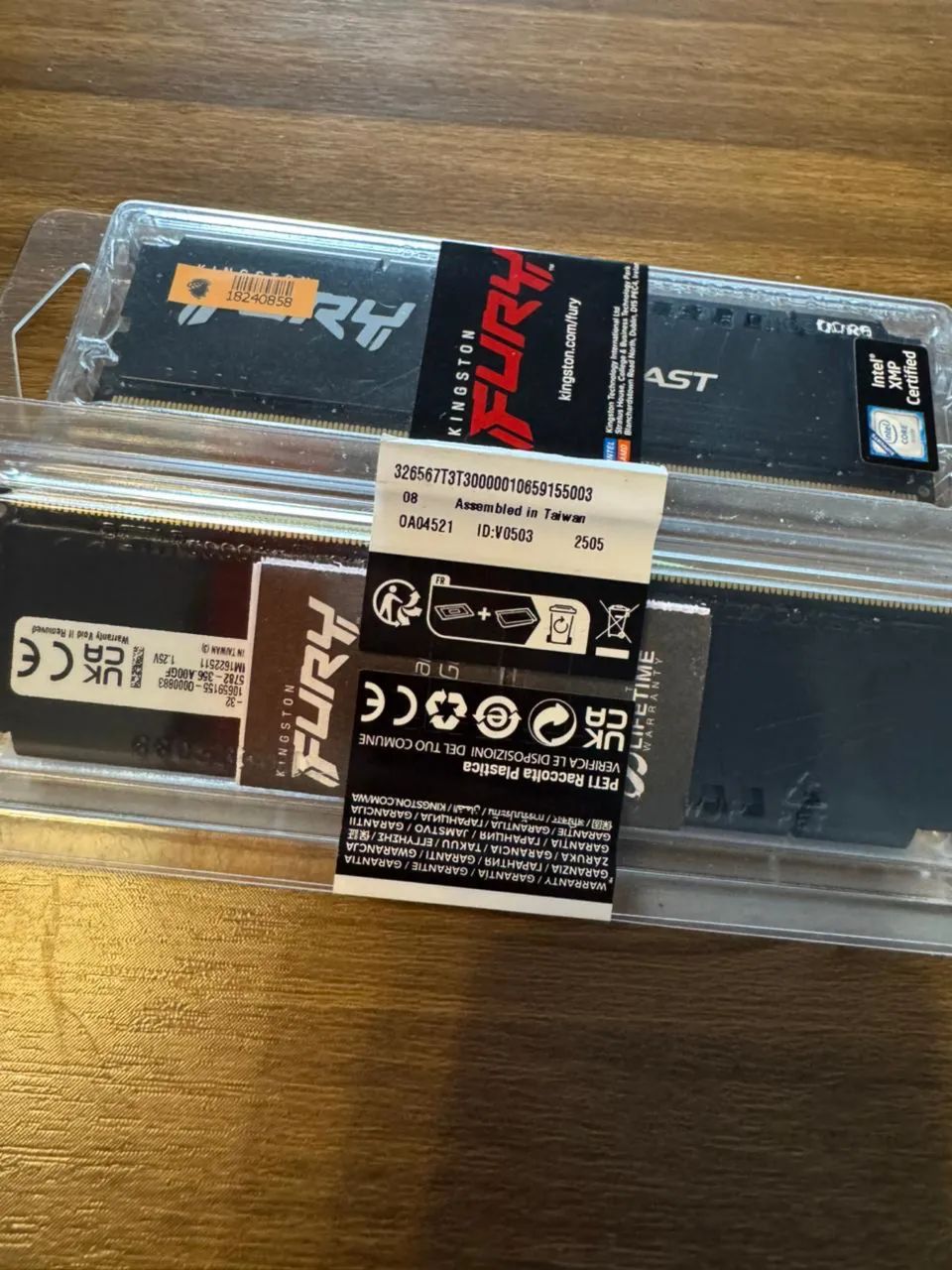 Memória RAM DDR5 Kingston Fury Beast 64GB (2x32GB) 5600MHz NOVAS - Foto 2