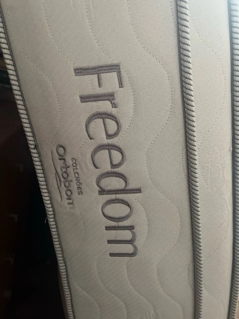 Colchão para cama box king size ainda bem confortável  - Foto 2