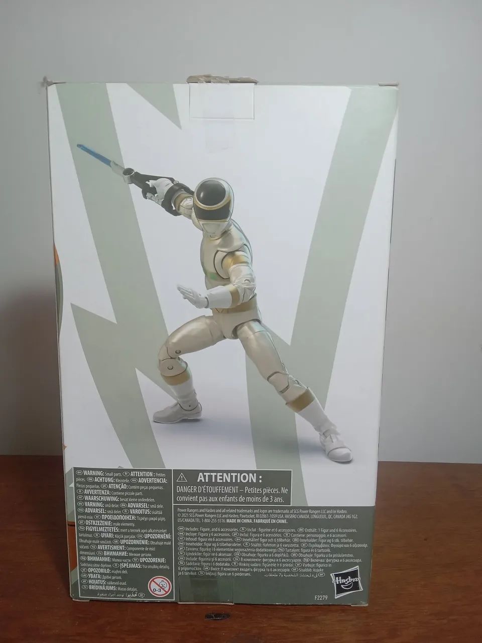 Power Rangers Lightning Collection Prata No Espaço In Space Hasbro - Foto 2