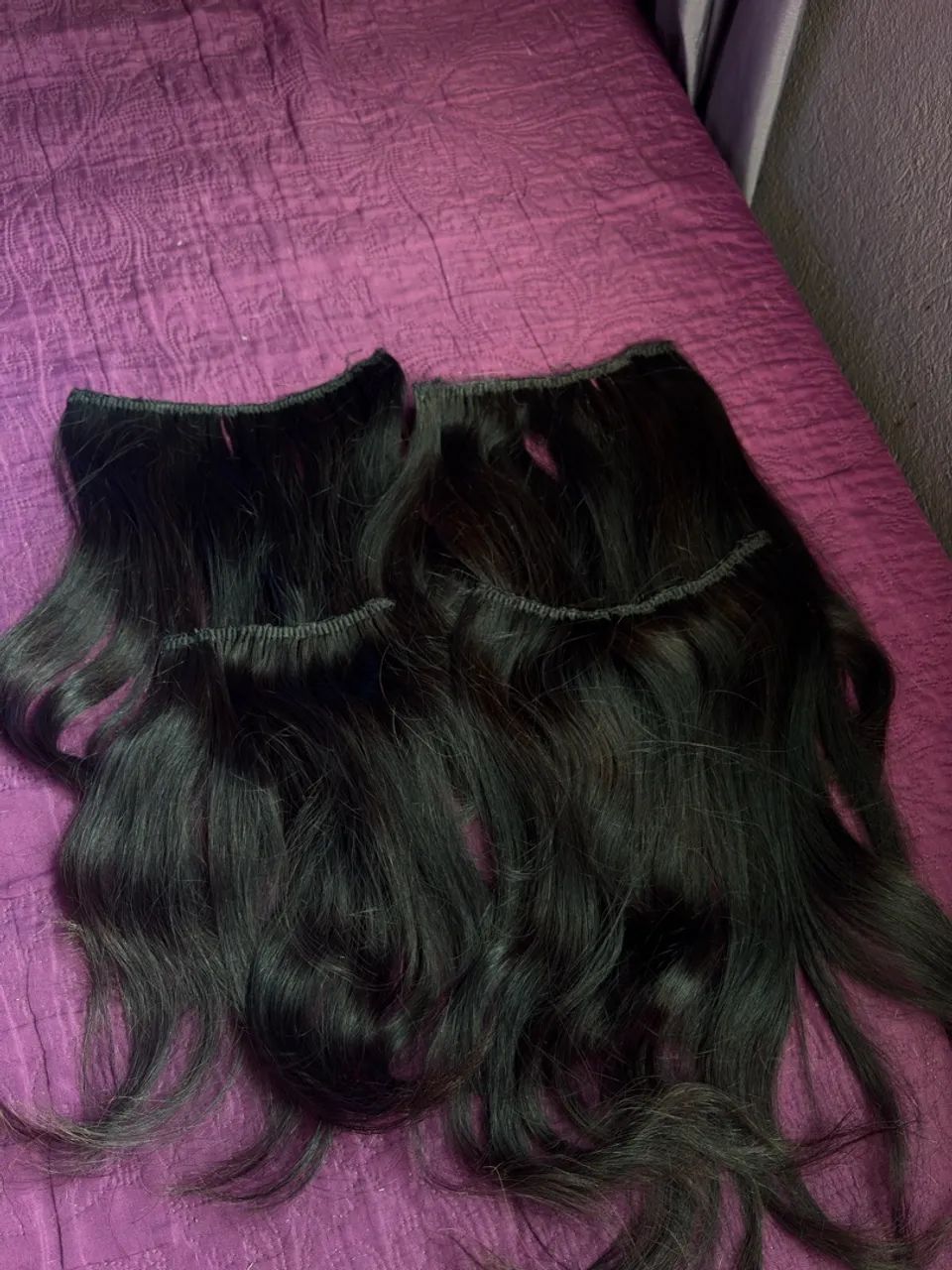 Cabelo humano 200g cabeça cheia  - Foto 2