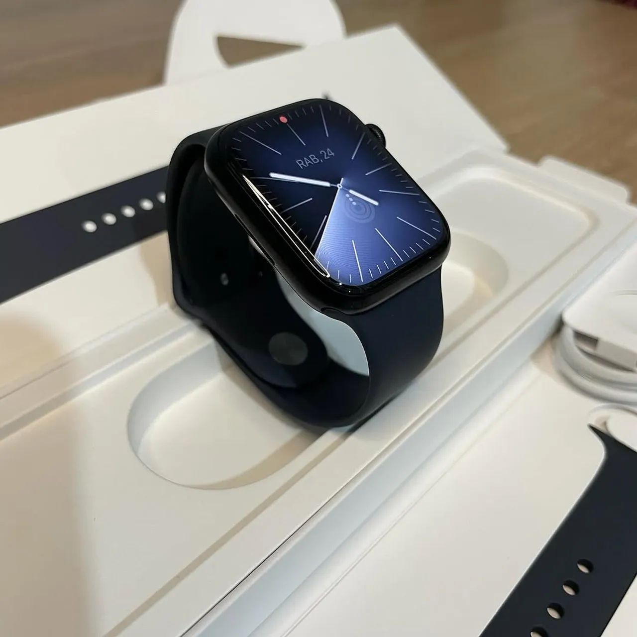 Apple Watch Series 8 41mm - GPS - Com caixa - Smartwatches - Alto
