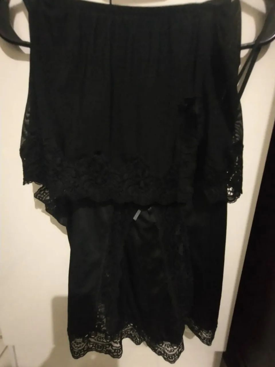 Conjunto lingerie preto número p - Foto 5