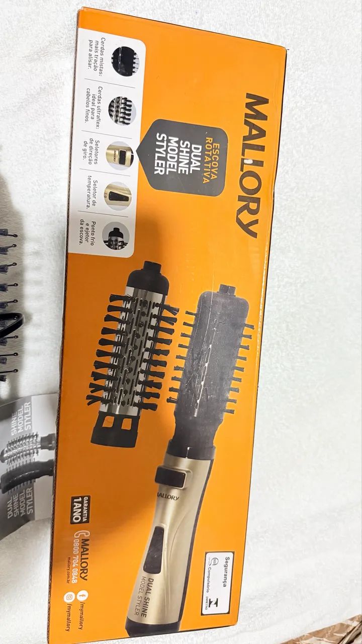 Escova rotativa nova 