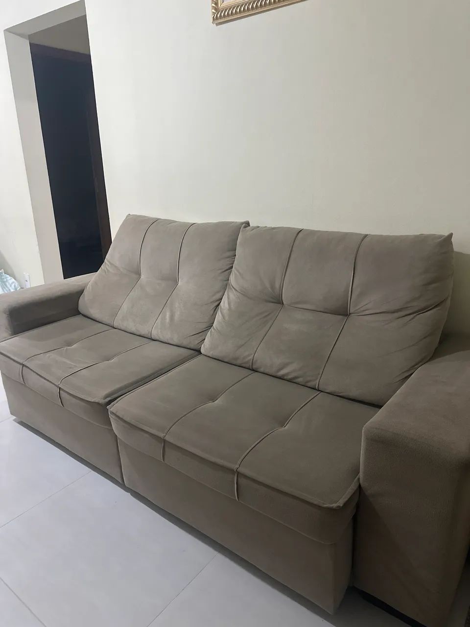 sofá retrátil com baú  - Foto 2