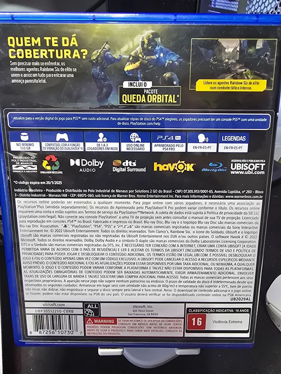 Rainbow Six EXTRACTION PS4 e PS5 - Foto 2