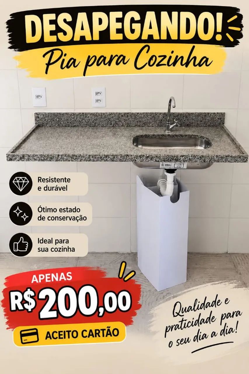 Pia de cozinha 