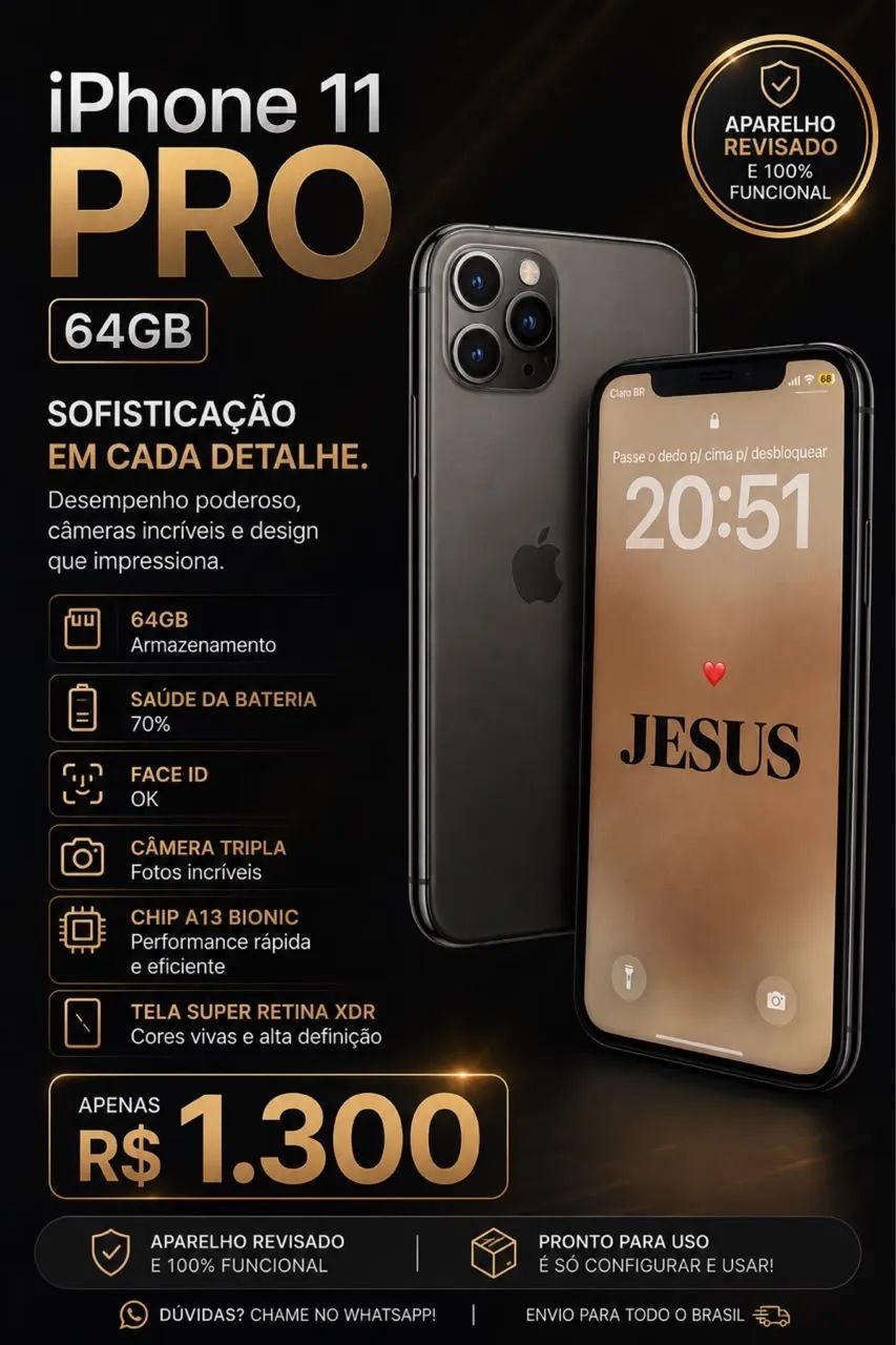 iPhone 11 Pro  - Foto 4