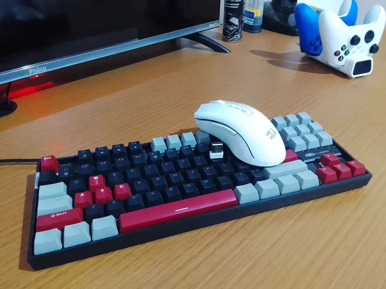 KIT MOUSE + TECLADO MECÂNICO MAGEGEE - Foto 3