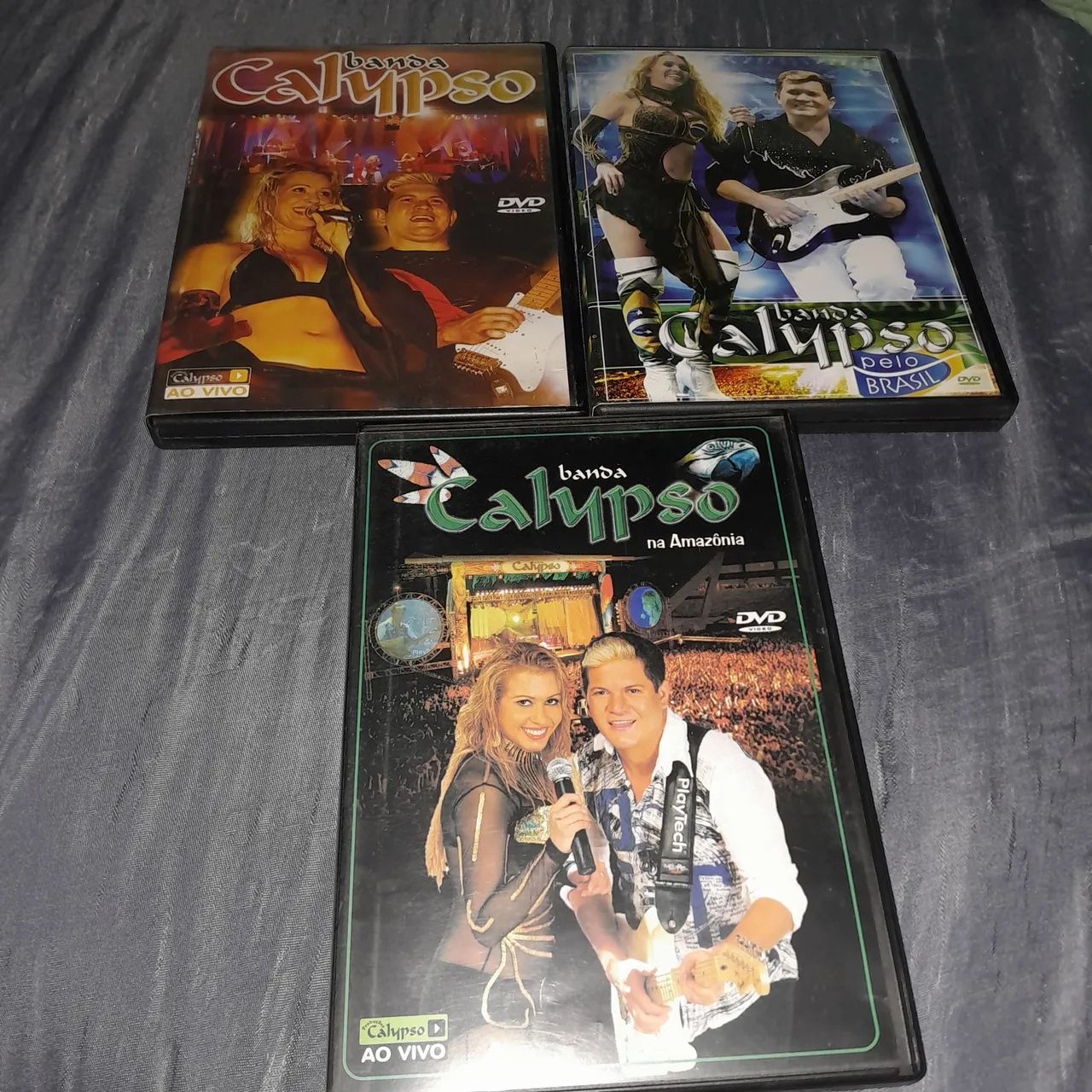Kit 3 dvds banda Calypso