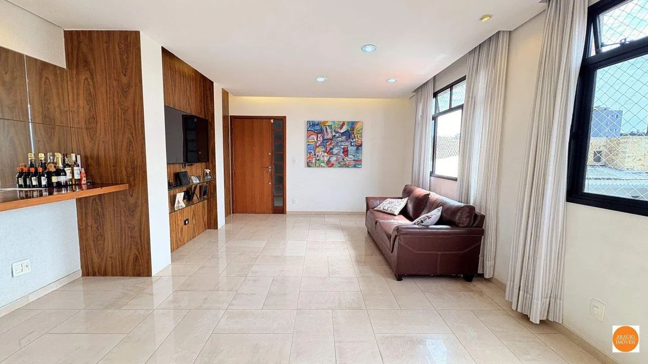 Apartamento com aproximadamente 115m² à venda  4 quartos, 1 suíte e 2 vagas  Coração Eucar - Foto 3