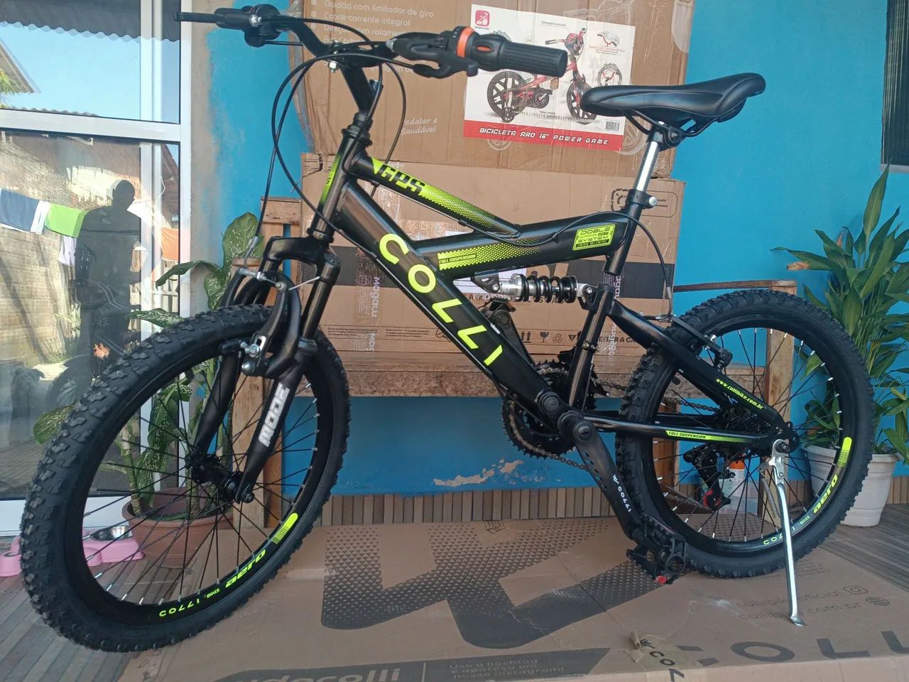 BICICLETA COLLI GPS ARO 20 NOVA - R$ 599 - Foto 3