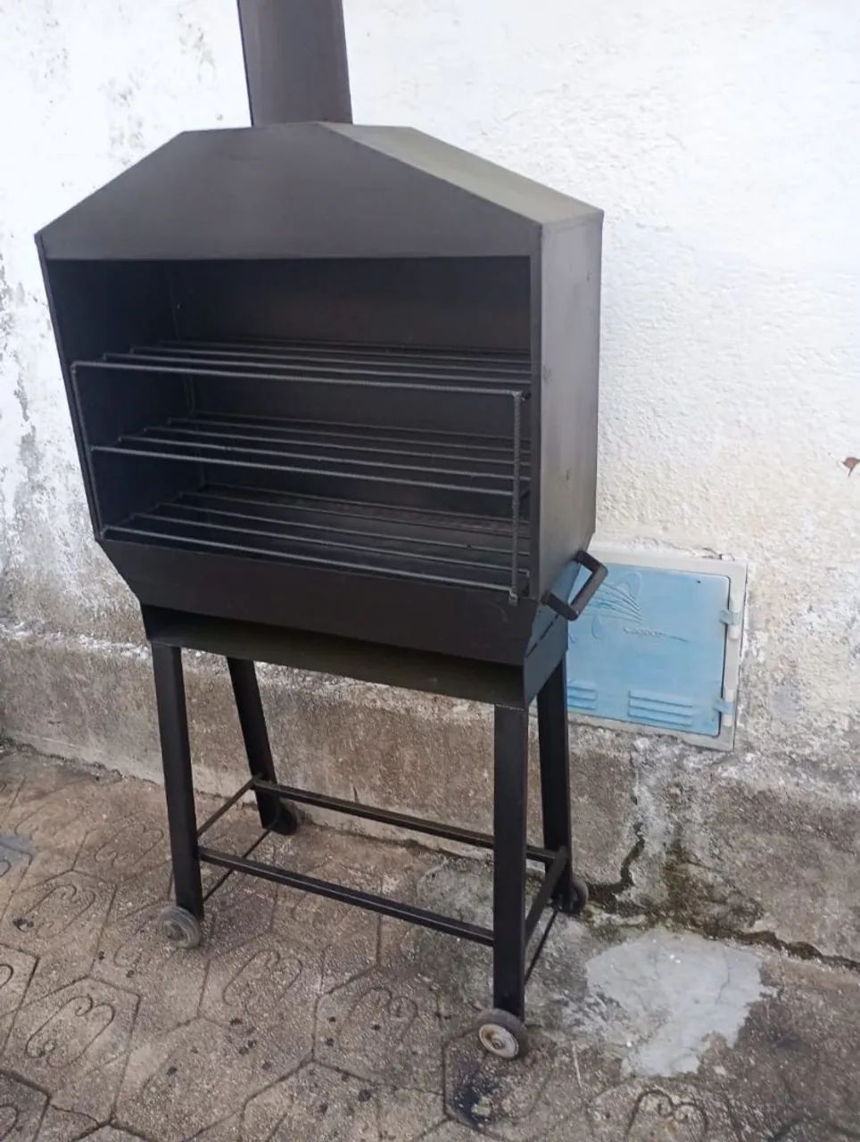 Churrasqueira pra Espertinho com Rodinhas  - Foto 2