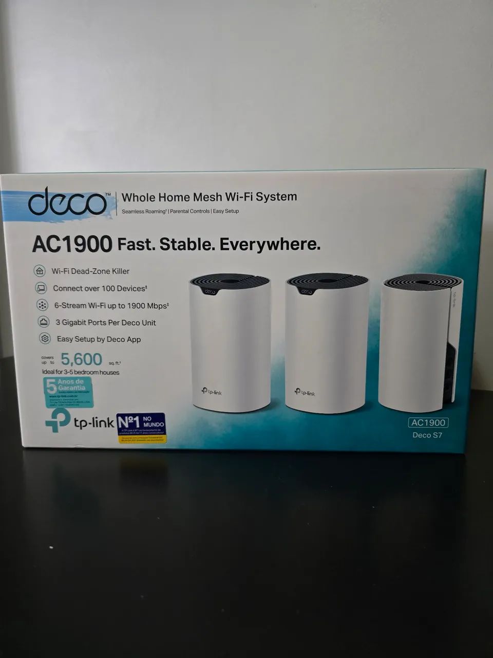 Roteador TP-Link Deco S7 - AC1900 - Foto 5
