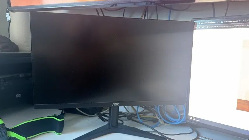 Monitor Gamer AOC 21,5" 22B1H FHD, 60hz, HDMI/VGA, 5ms, Preto - Foto 2