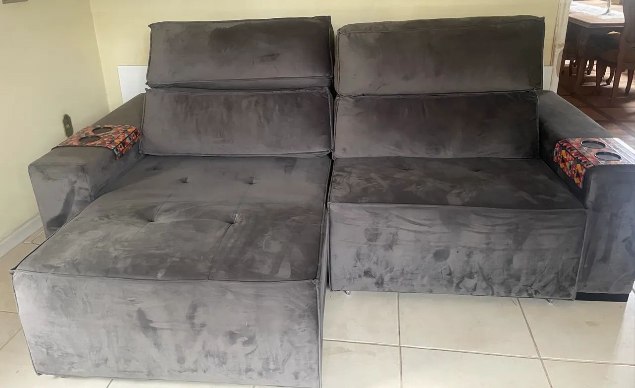 Sofá reclinável retrátil  - Foto 2